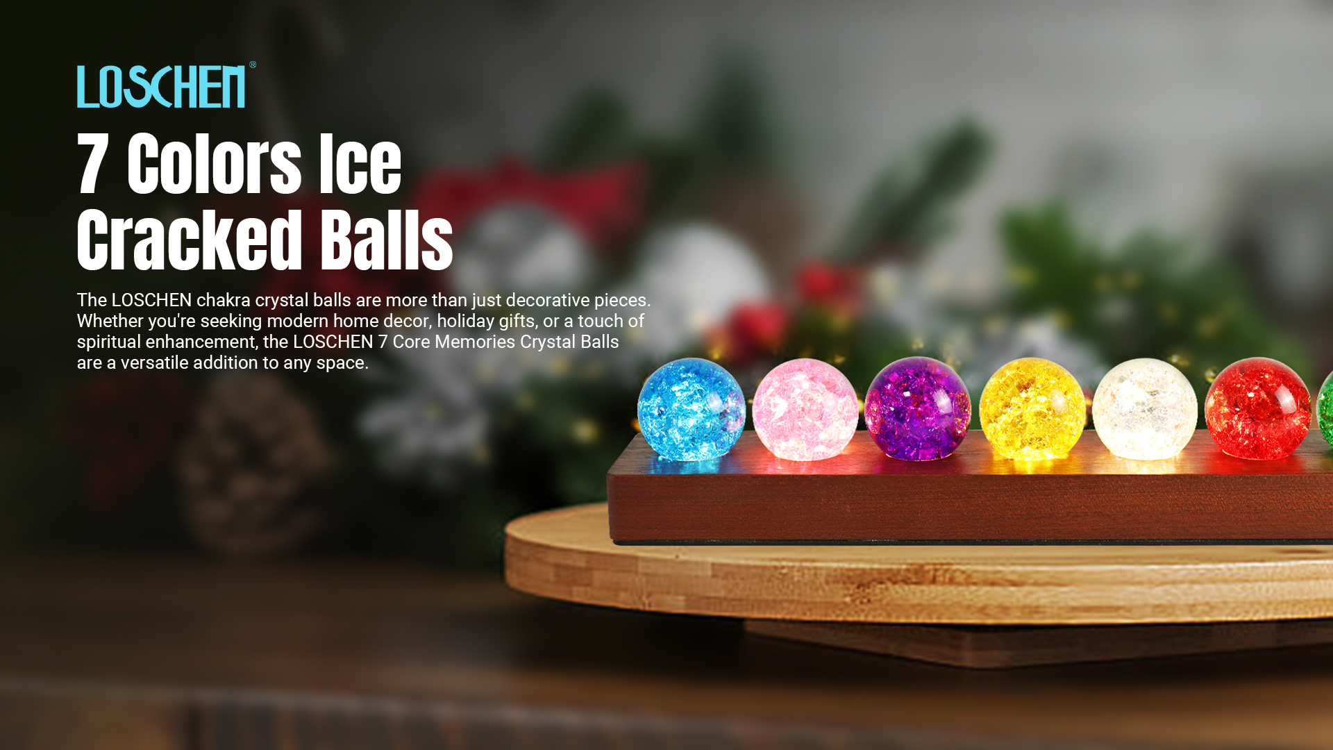 Amazon.com: LOSCHEN 7 Colors Ice Cracked Balls, Core Memories